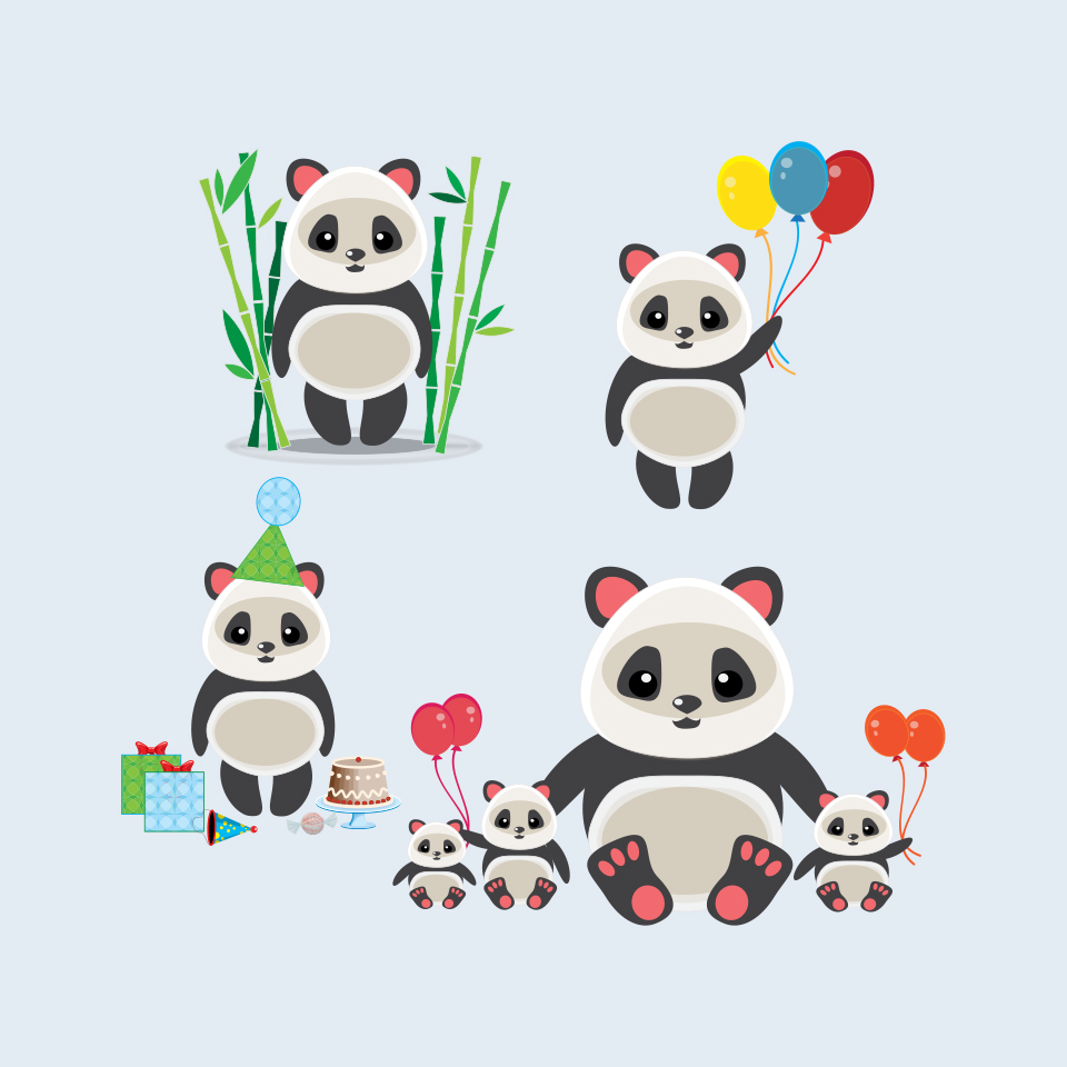 Cute panda