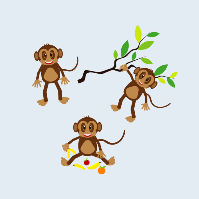Happy monkeys