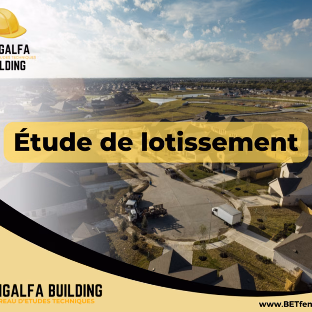 Étude de lotissement