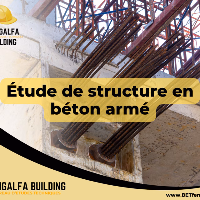 Étude de structure en béton armé