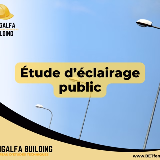 Étude d’éclairage public